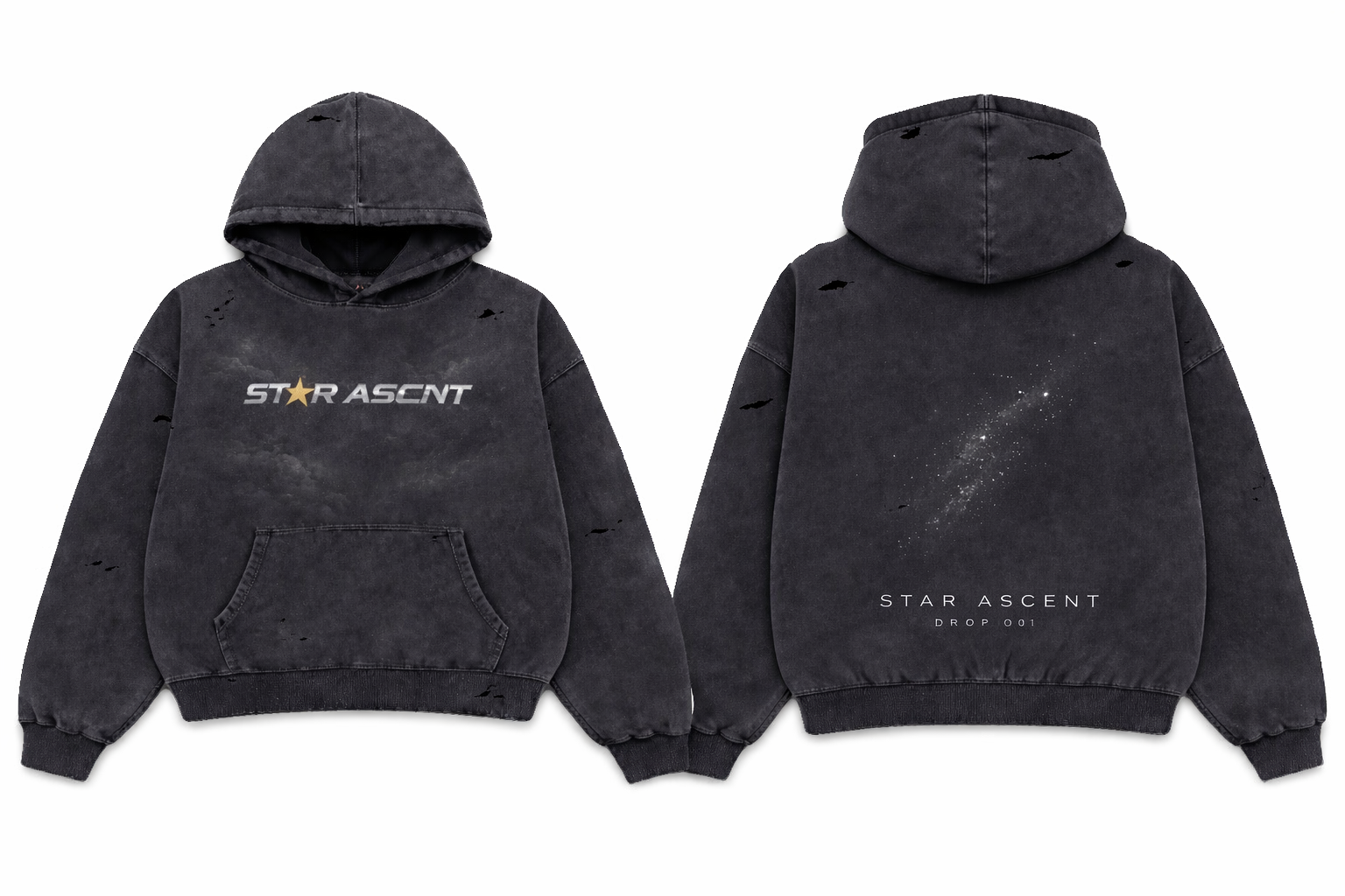 ST★R ASCENT™ “SECOND ASCENT” HOODIE — DROP 001